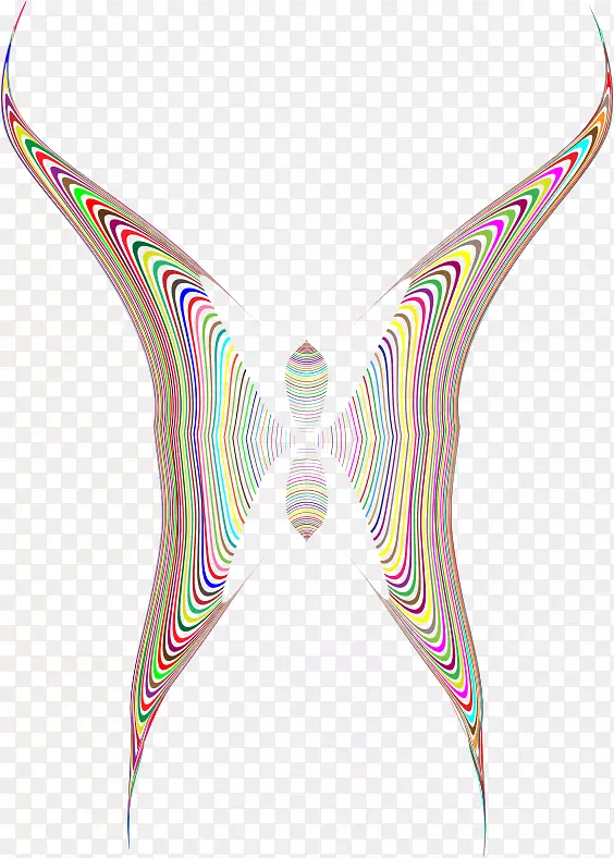脂质电脑图标剪贴画-小蝴蝶
