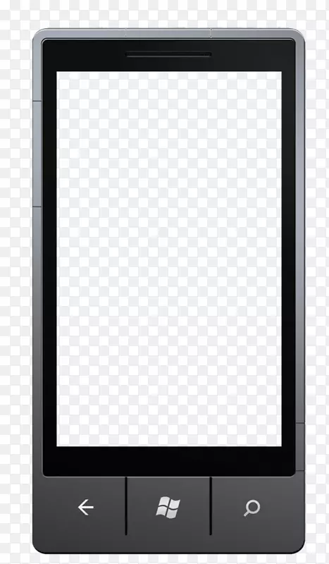 Windows Phone 7移动电话微软办公移动应用程序-电话线框