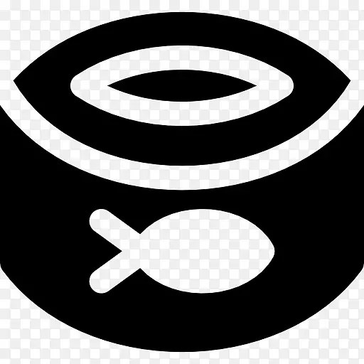 标志符号线圆圈罐头食品