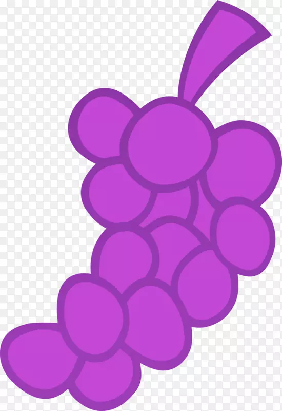 紫丁香紫红色葡萄-葡萄