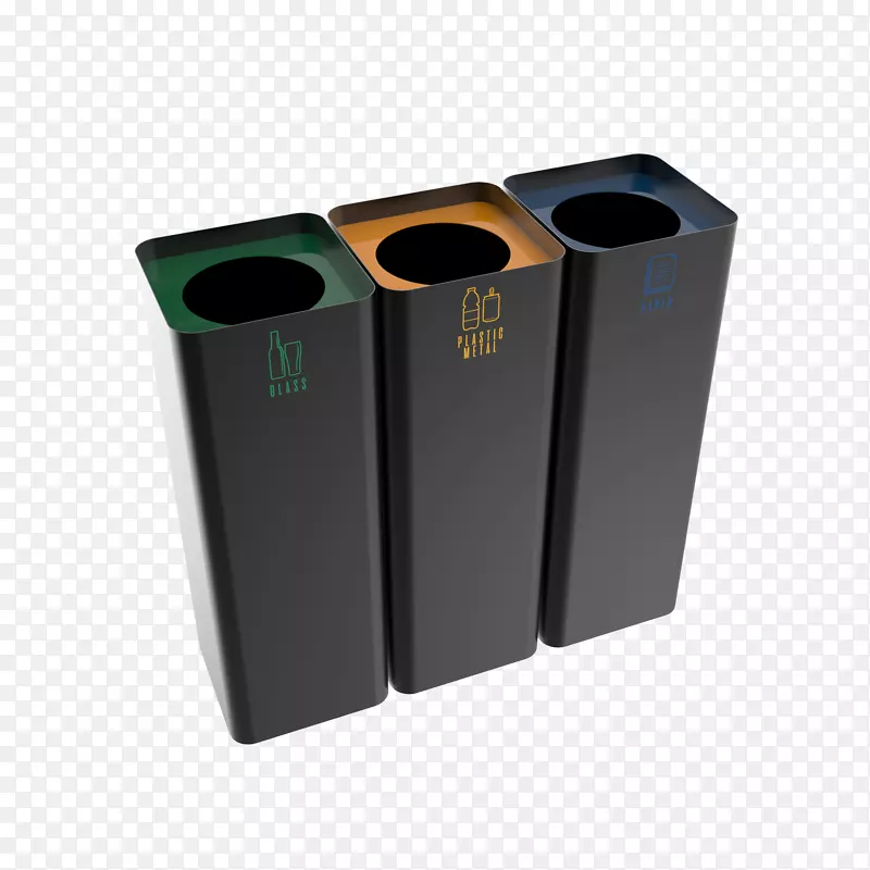 回收站垃圾桶及废纸篮金属废物分类回收箱