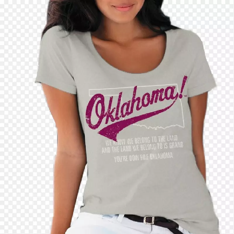 俄克拉荷马州的T恤！服装-外国妇女