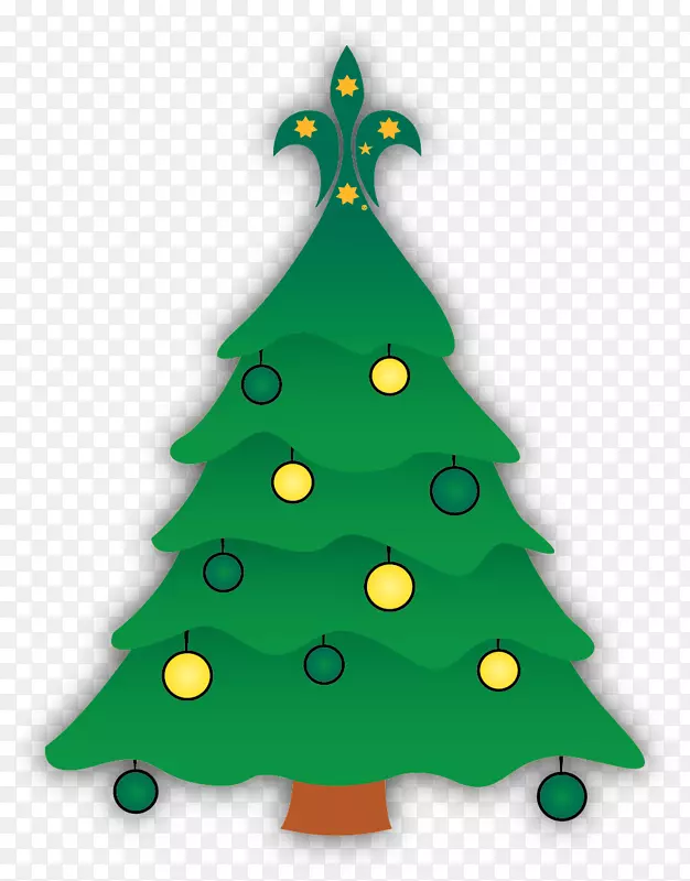 云杉圣诞树，冷杉，圣诞装饰-圣诞图表
