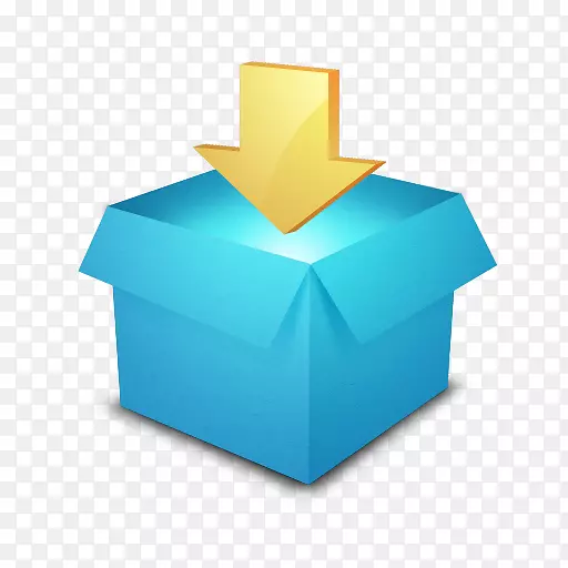 Dropbox计算机文件同步下载-蓝色标题框