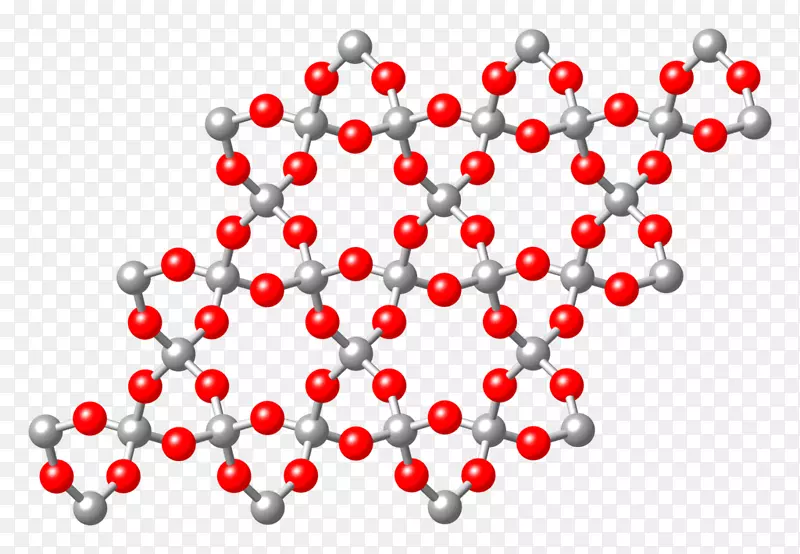 二氧化硅石英β晶体结构.金刚石岩石