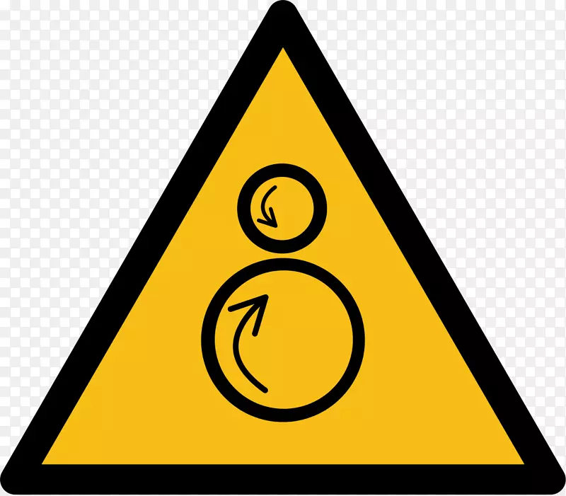 非电离辐射生物危险符号.警告标志