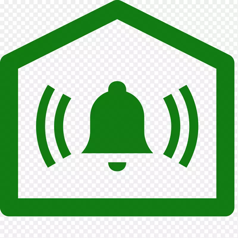 安全警报系统计算机图标报警装置家庭安全报警系统
