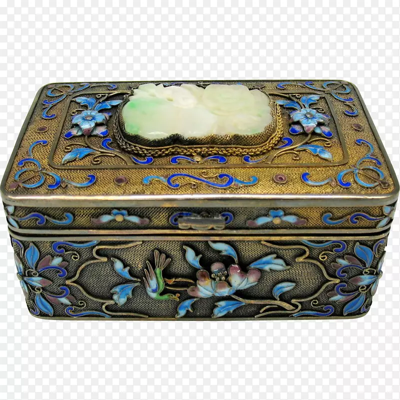 棺材盒珠宝古董银-中式盒子标题