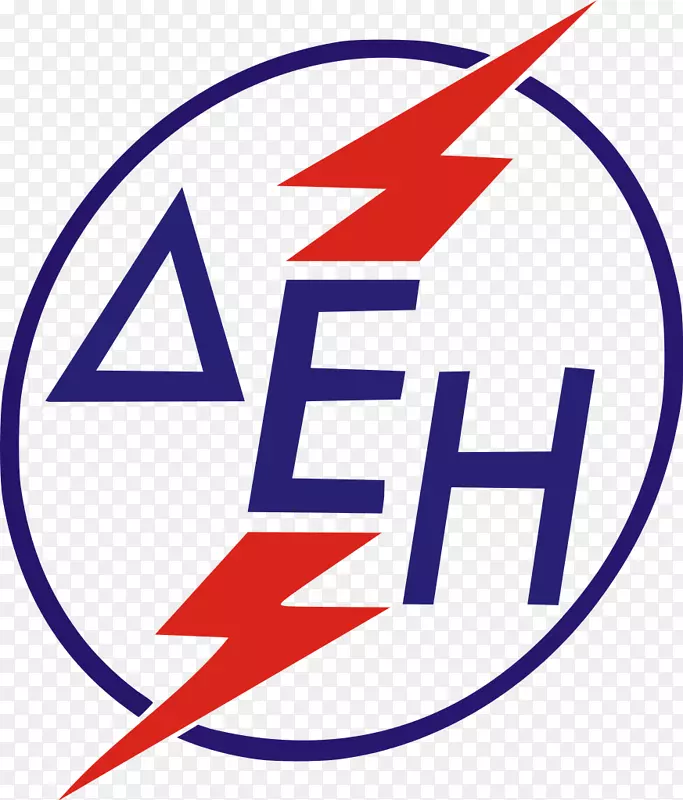公共电力公司希腊公司电力组织-公共标志