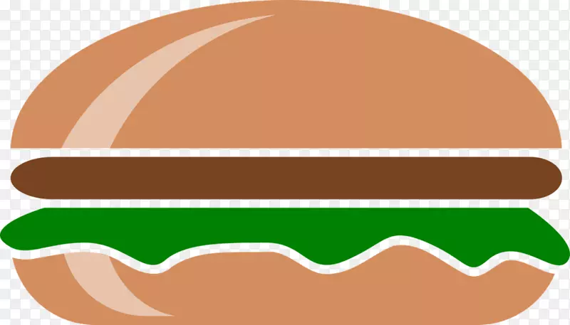汉堡包三明治夹艺术吐司饼干