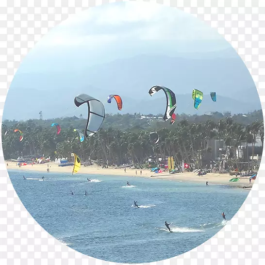 滑鼠运动风筝长廊风帆-冲浪沙滩