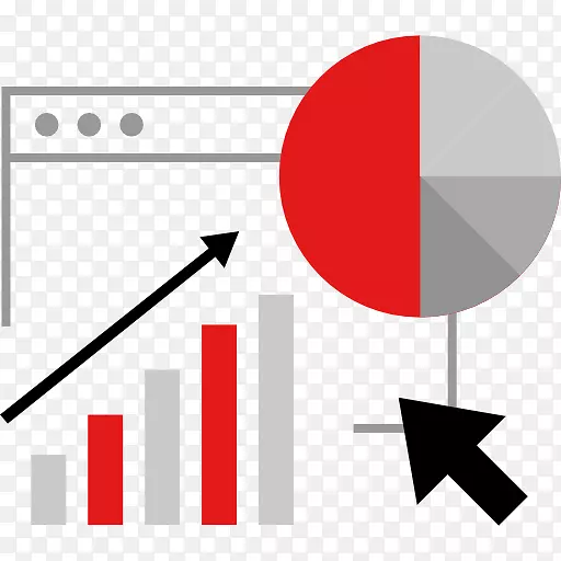 计算机图标internet web设计饼图