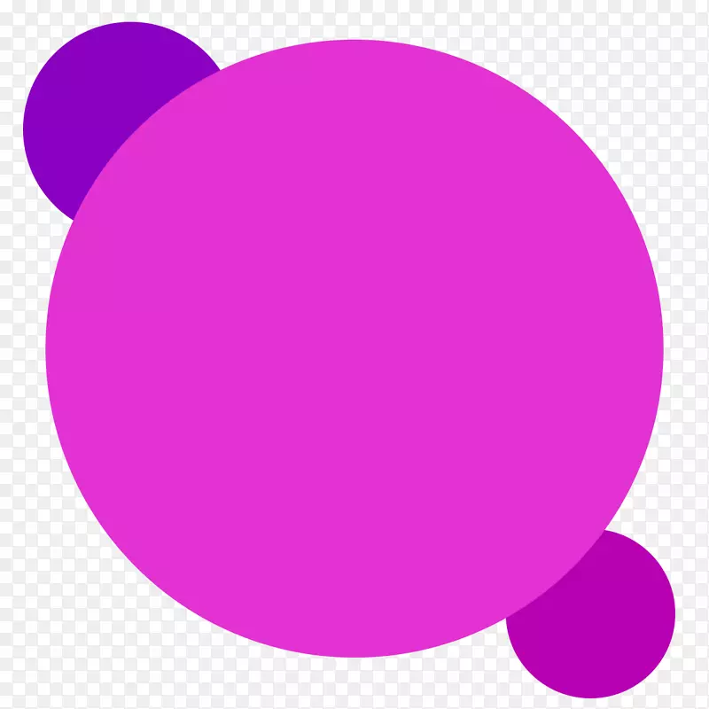 紫丁香紫红色圆彩球