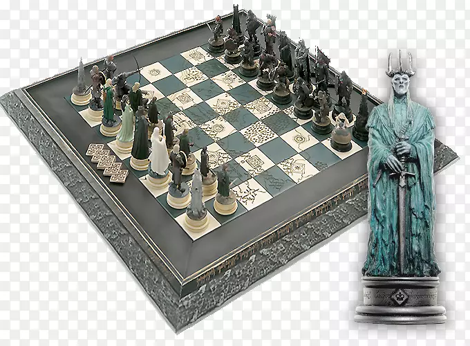棋子上的五环魔王乌鲁克-海戈勒姆手绘的风景。
