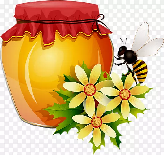 蜜蜂蜂巢夹艺术-蜂蜜棒
