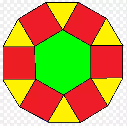 十二角六边形多边形镶嵌三角形六角形