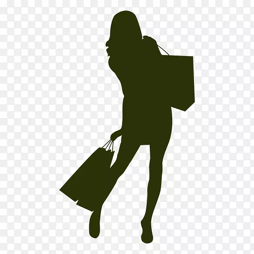 女装购物袋和手推车-购物袋载体