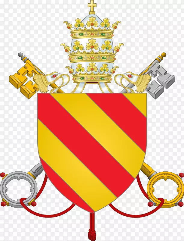 罗马教廷方济各教皇的臂章