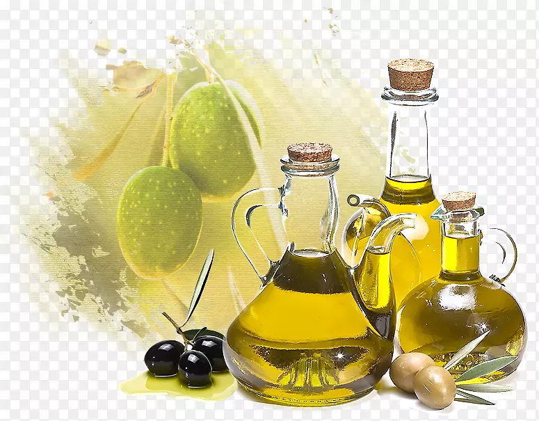 橄榄油、食用油、植物油.金色油