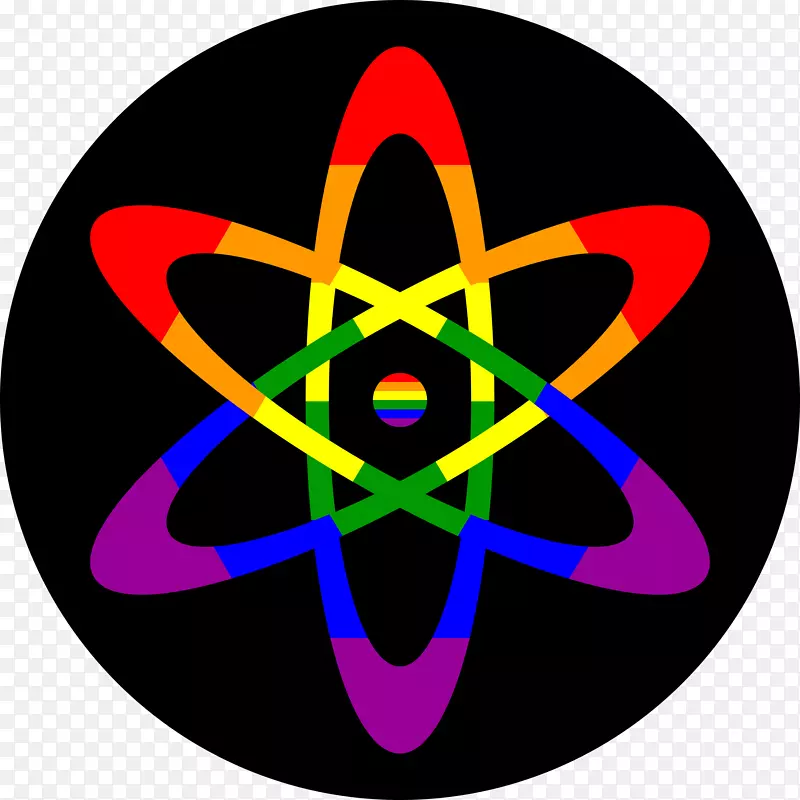 原子理论科学计算机图标剪辑艺术原子