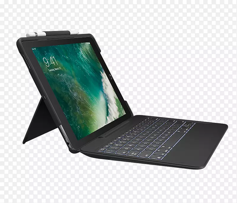 电脑键盘苹果-10.5英寸iPad Pro(12.9-英寸)(第二代)罗技-组合