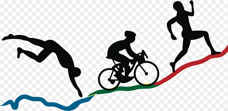 室内铁人三项运动自行车跑-奥林匹克运动