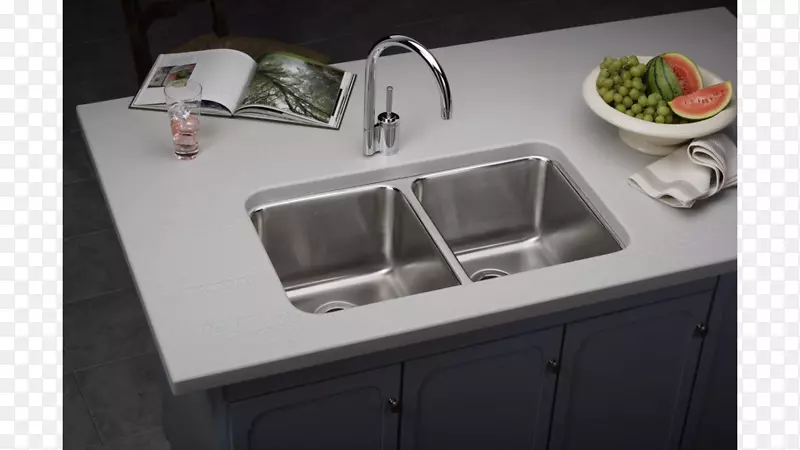 水槽水龙头水管装置厨房碗-美食厨房