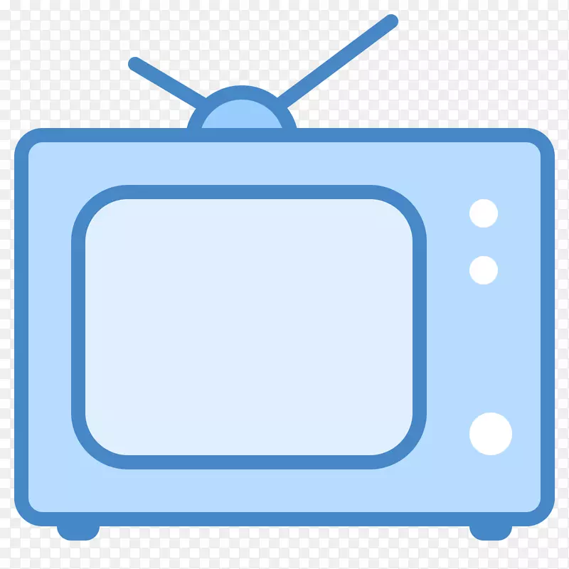 电脑图标复古电视网络电视节目剪辑艺术复古图标