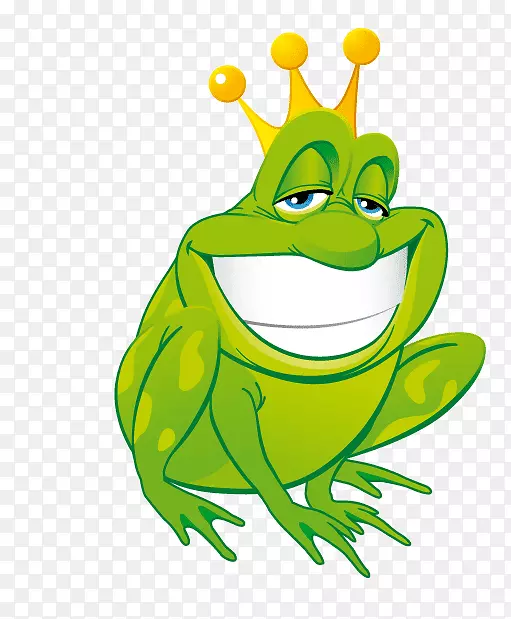 青蛙王子剪贴画-字幕栏
