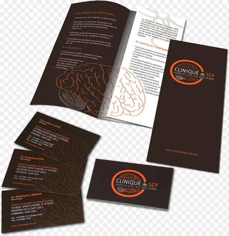 品牌棕色餐厅宣传册设计
