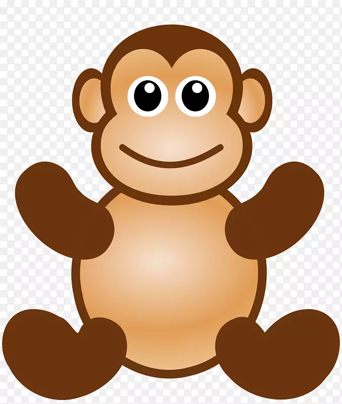 猴子动画剪贴画-猴子剪贴画