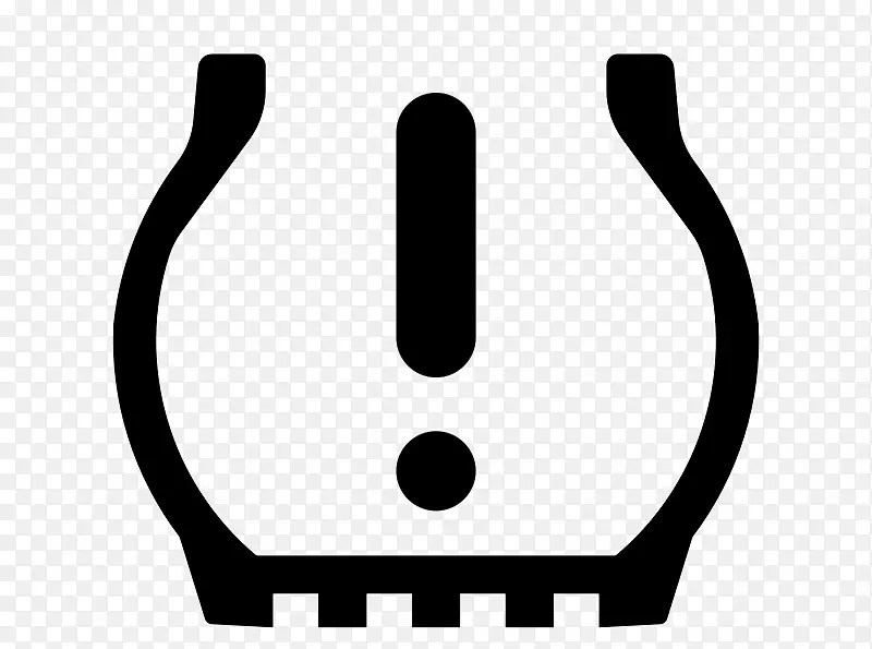 汽车丰田轮胎压力监测系统轮胎压力表交通安全警告图标大全