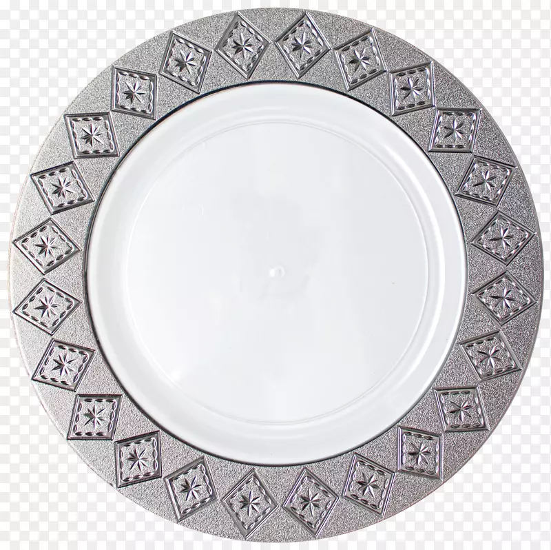 餐具一次性塑料银盘子