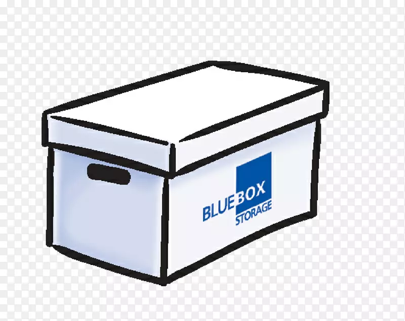 着色书印刷剪贴画蓝色盒子