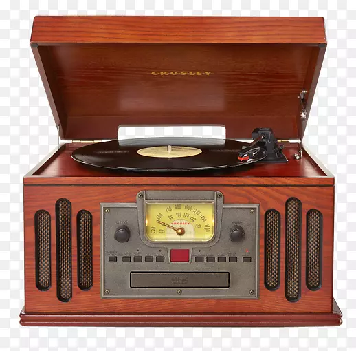 留声机唱片克罗斯利紧凑型盒式磁带唱机