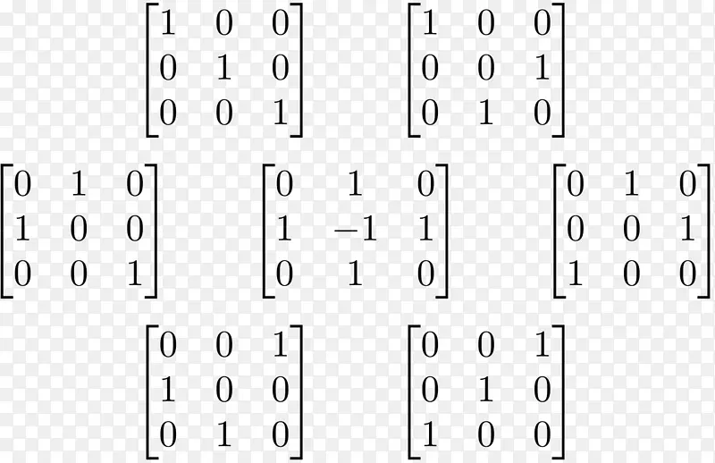 交替符号矩阵数学数行列式.矩阵码