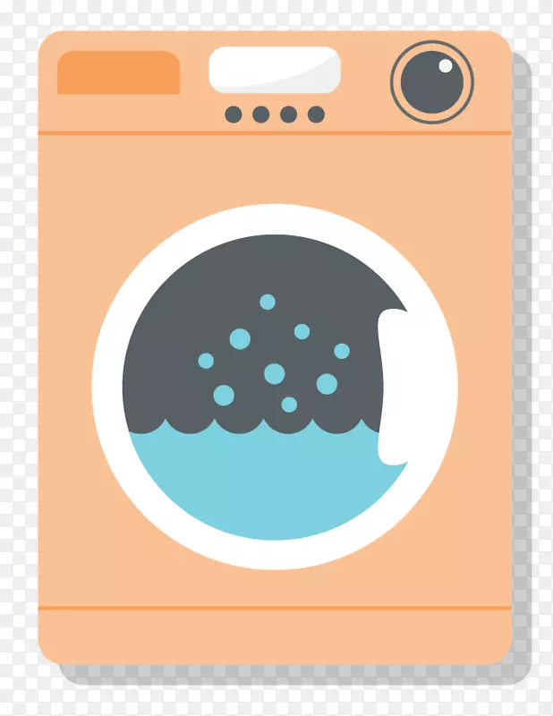 洗衣机平面设计洗衣Zanussi剪贴画维护海报