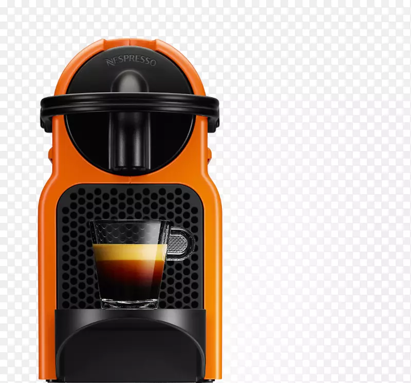 咖啡机Nespresso单桌咖啡容器橙色辉光