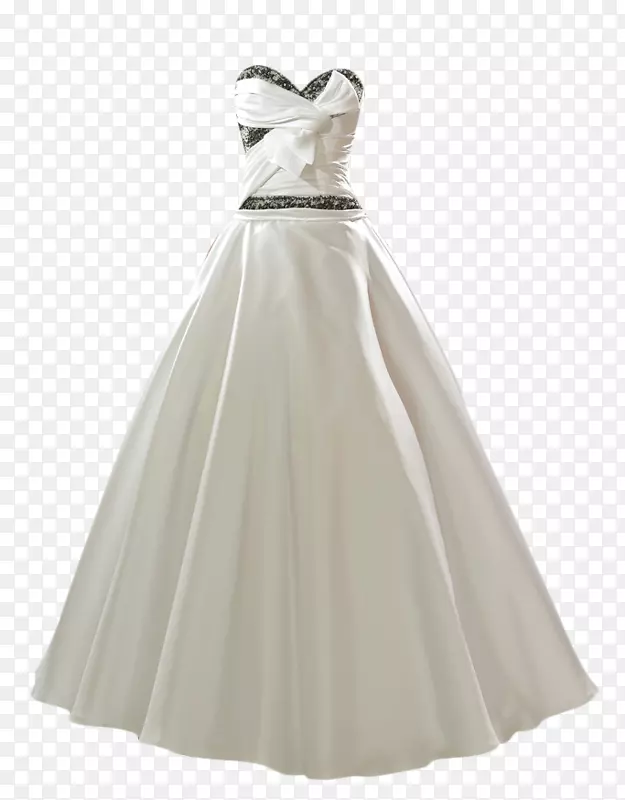 婚纱白色衬裙