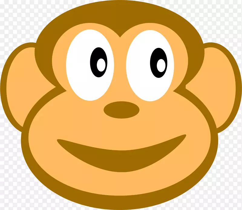 猴子剪贴画-朗基