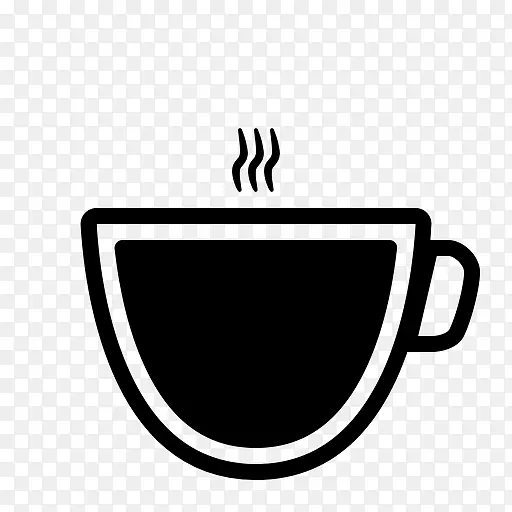 咖啡咖啡厅，浓缩咖啡，莫卡咖啡壶，拿铁咖啡-黑色咖啡杯