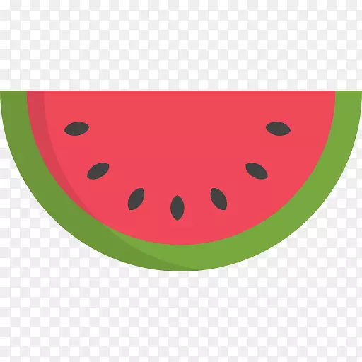 西瓜食品计算机图标.西瓜