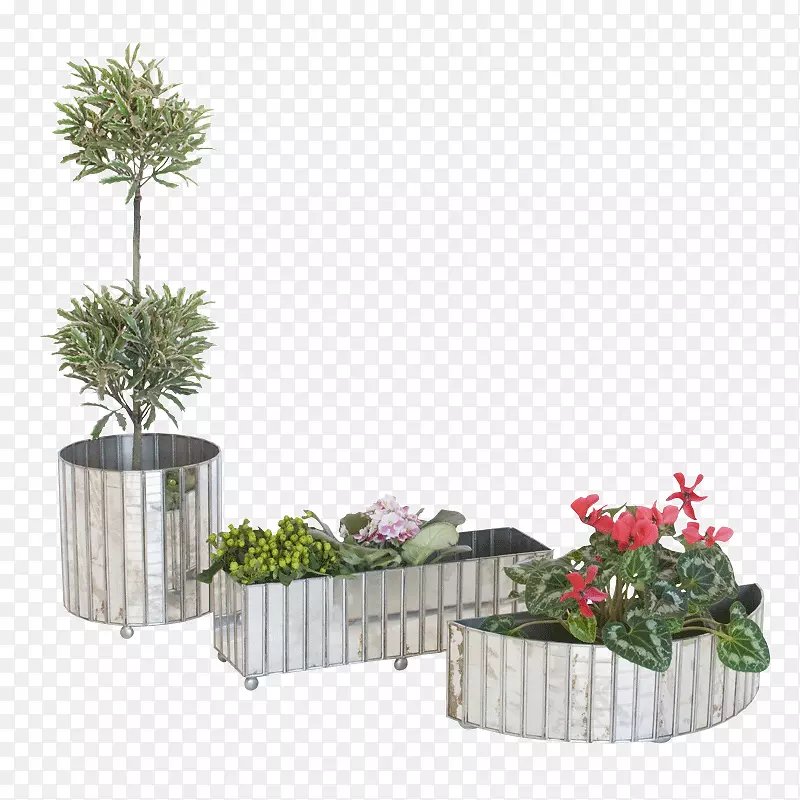 花盆花卉设计花卉盒植物-欧洲水晶吊灯