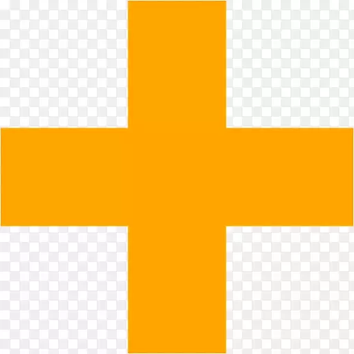 电脑图标剪辑艺术橙色旗帜