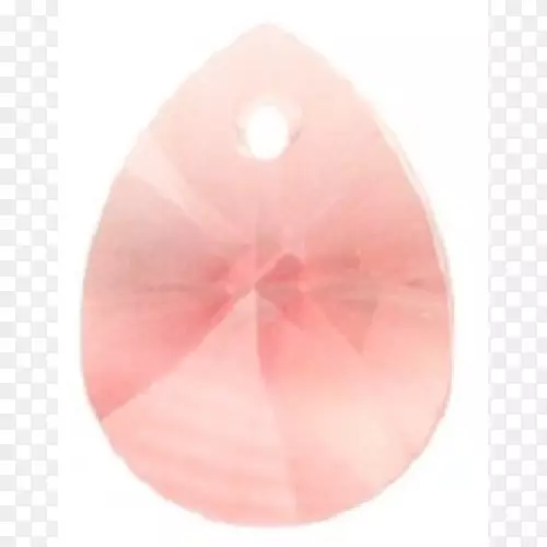 水晶宝石粉红桃子元素