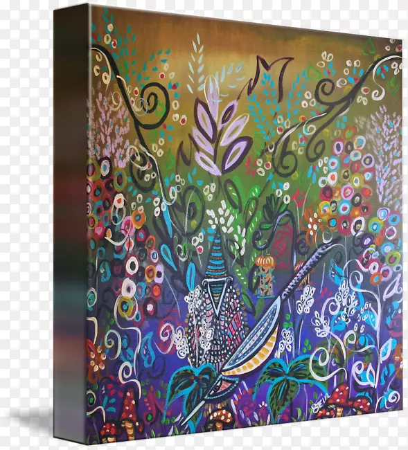 视觉艺术蝴蝶爱丽丝的秘密花园画廊包装-秘密花园风