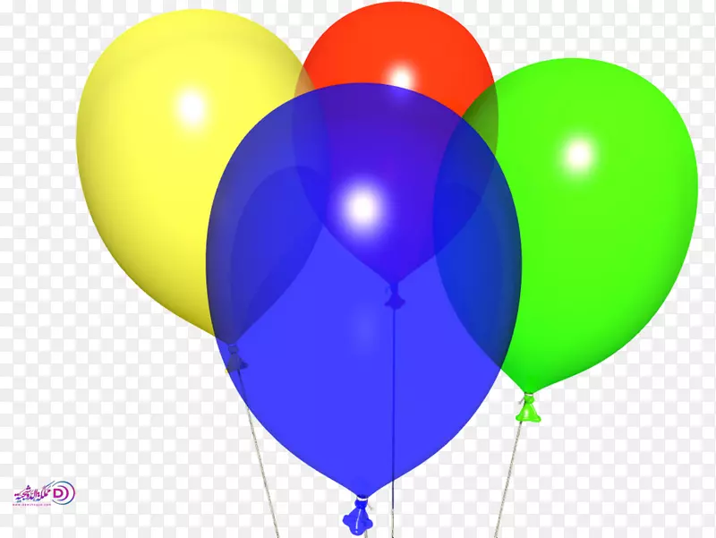 派对新年周年纪念剪贴画-浮动气球