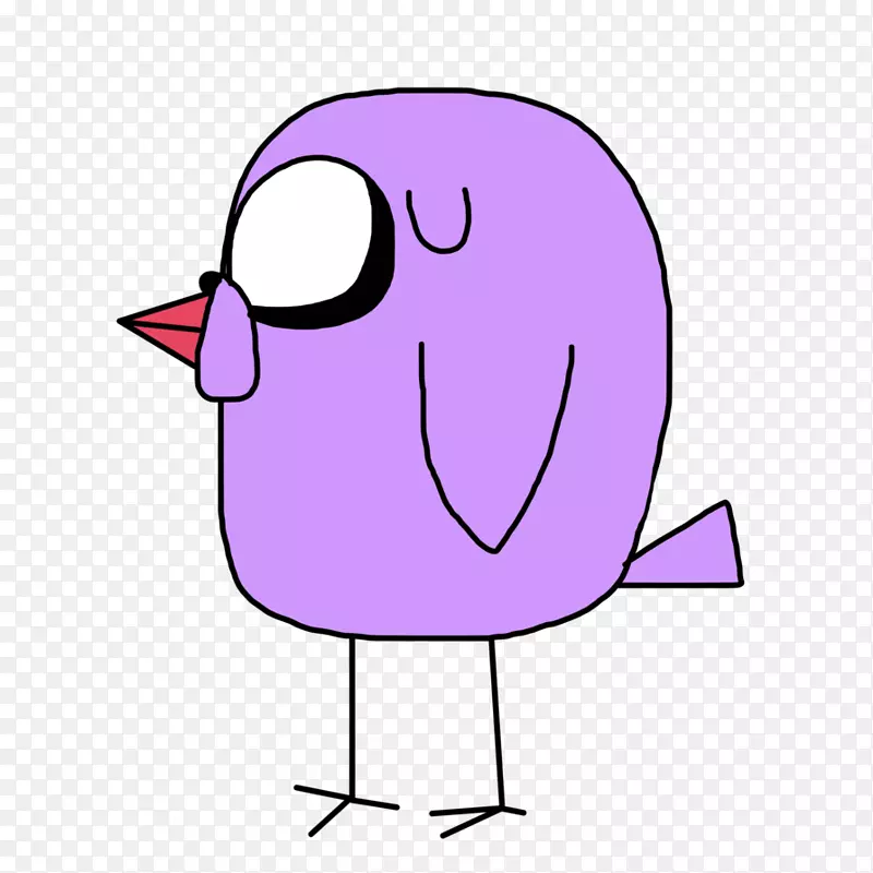 紫罗兰鸟画紫丁香色食下巴