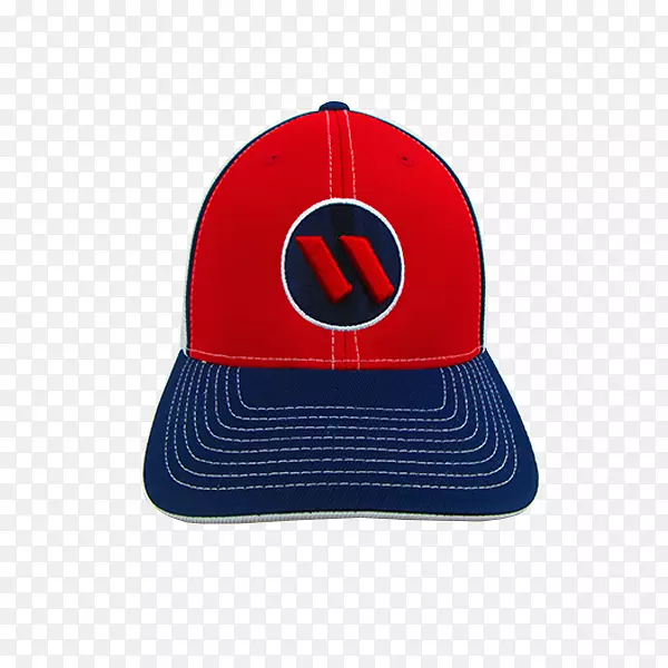 棒球帽头戴电动蓝钴蓝红白帽