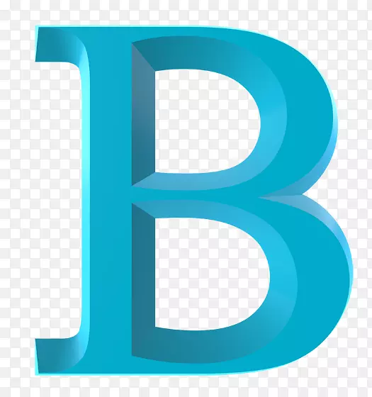 字母字母表字体-蓝色字体